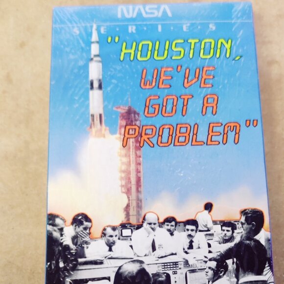 NASA Series- Houston We've Got a Problem VHS tape - NEW - Picture 1 of 3